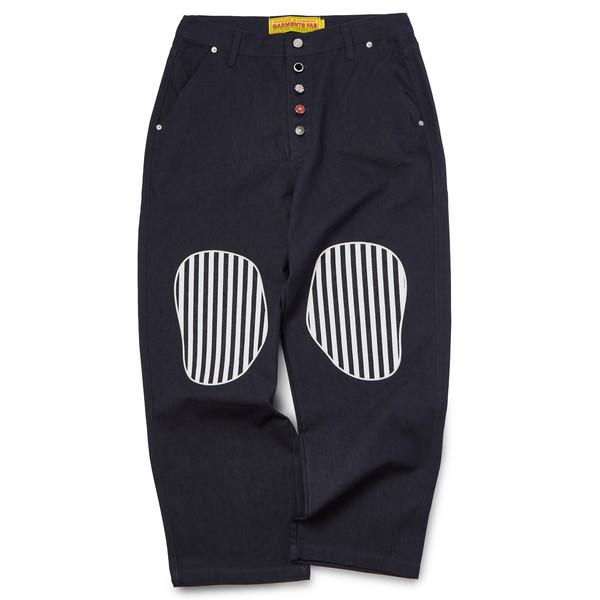 Stripe Knee Patch Pants (NAVY)
