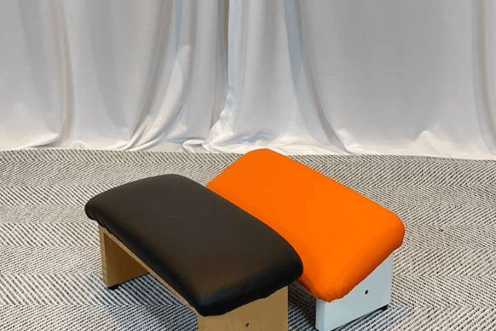 편안한 쿠션 발받침대 스텝스툴 풋레스트 2colors