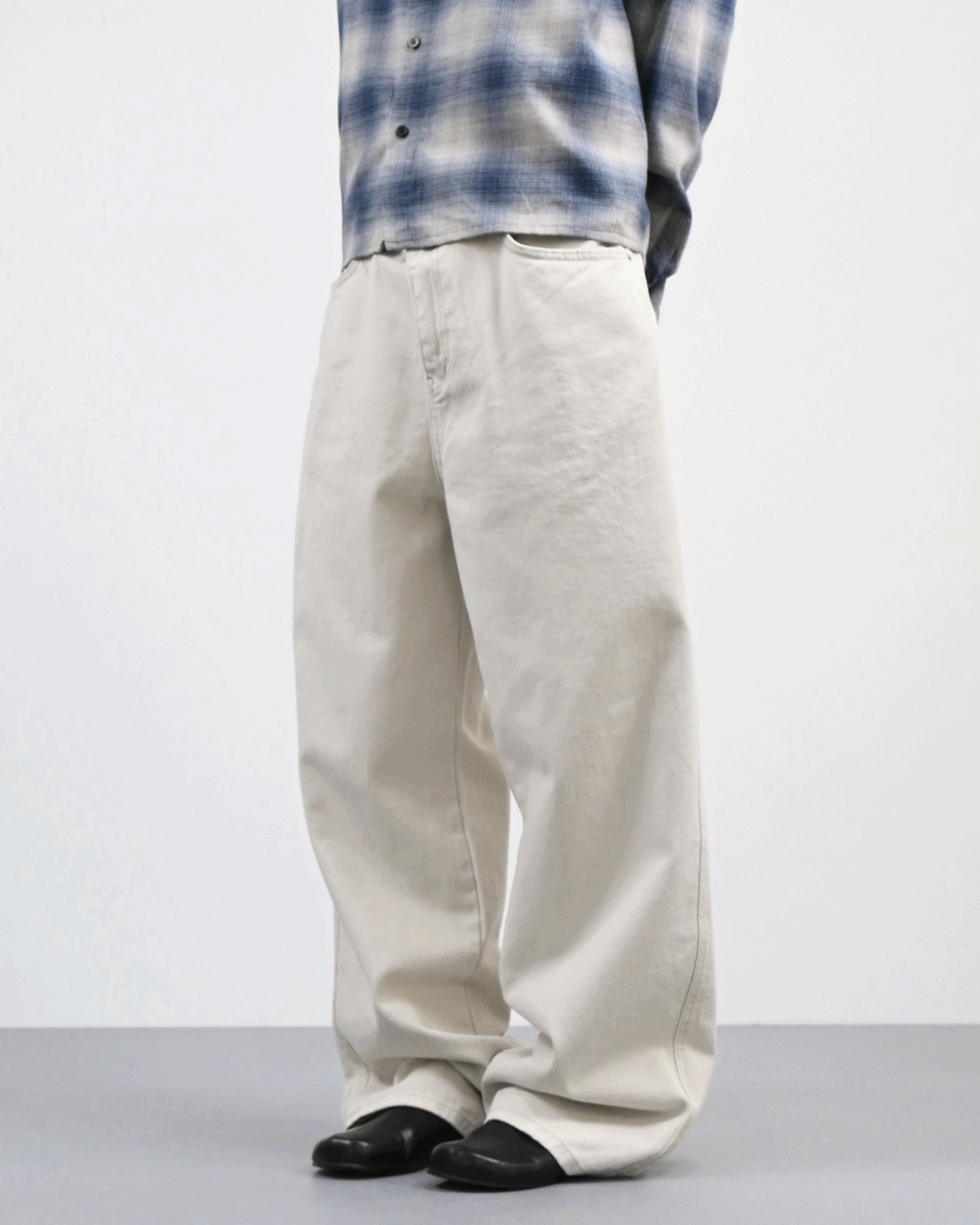 kachon dying cotton pants