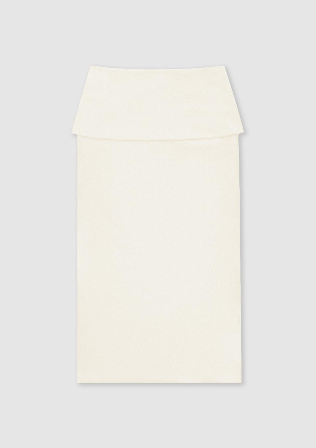 Layered skirt (lvory)