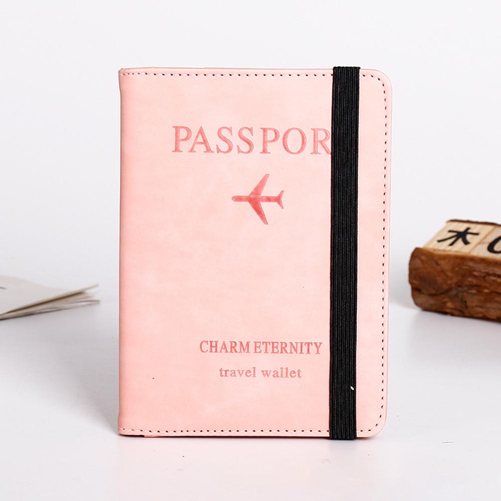 키치블랑 트레블러 RFID 차단 가죽 여권케이스