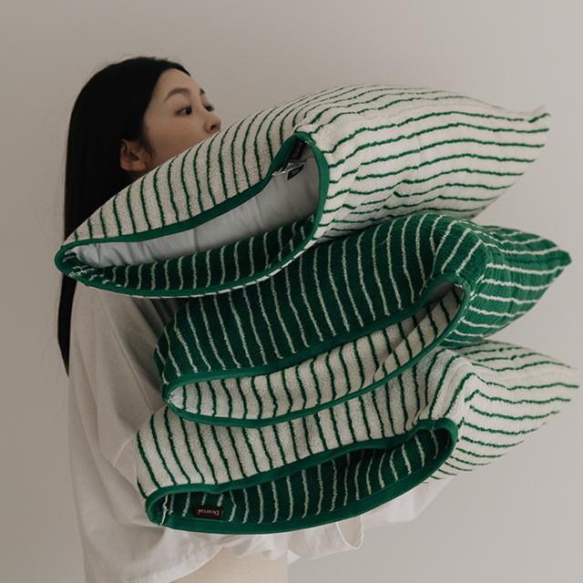 디어리얼 모달 포근 베개커버 숲숲