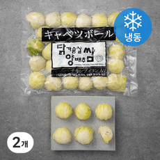 닭가슴살 양배추쌈 30구 (냉동)  1kg, 2개
