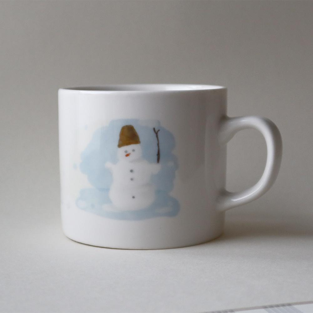 눈사람과 진저쿠키의 크리스마스 머그컵