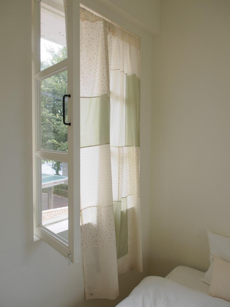 마이디어로지 패치워크 커튼 | 아이보리