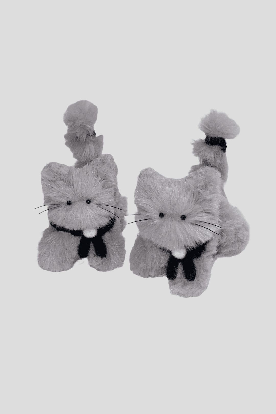 MYOMYO CAT KEYRING_GREY