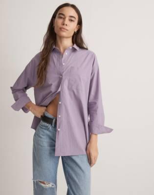 The Signature Poplin Oversized Shirt
