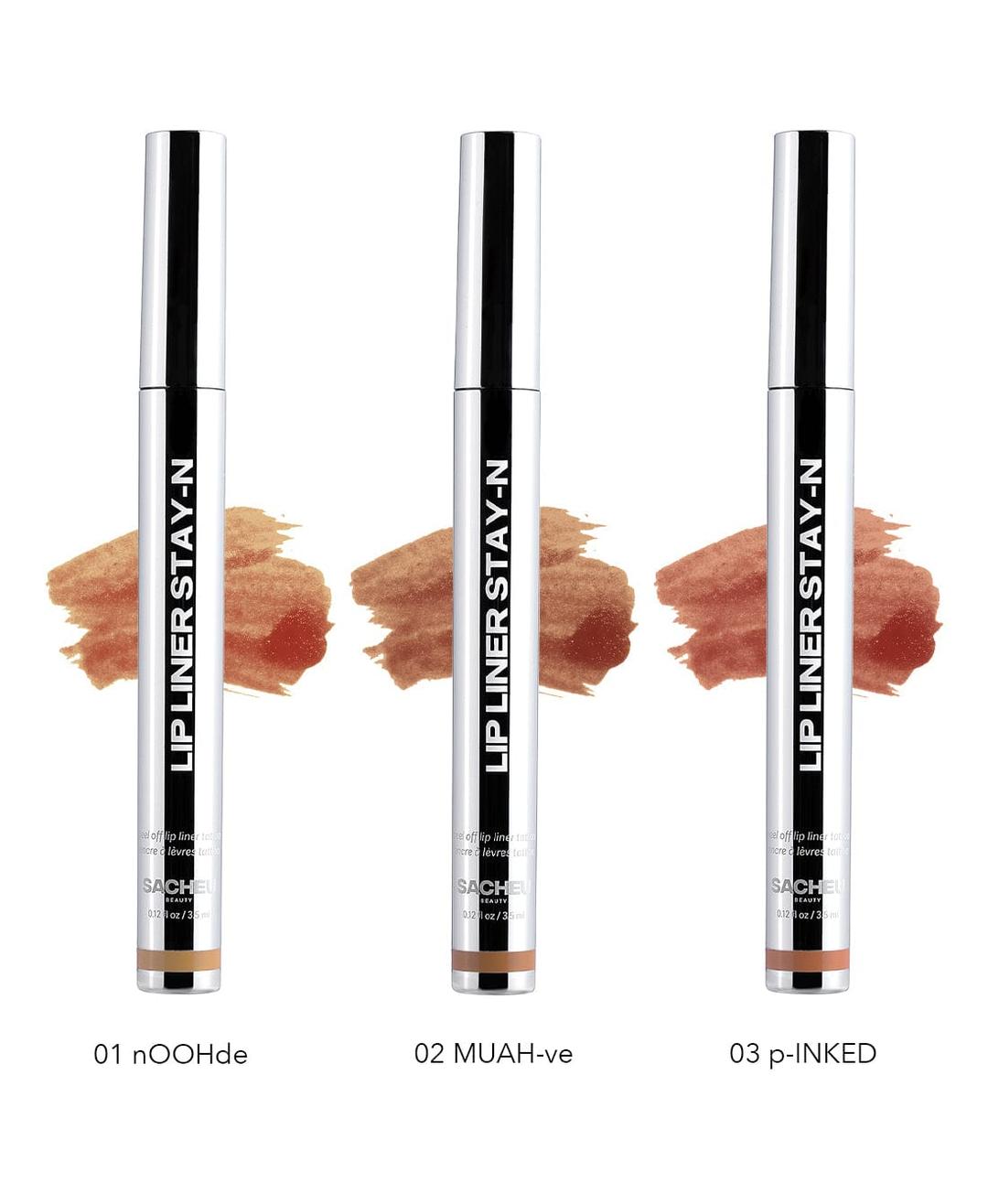 LIP LINER STAY-N - PEEL OFF LIP LINER TATTOO - GET ALL 3
