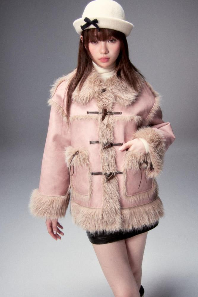 Lost Forest fur mustang jacket 퍼 무스탕 자켓 2olor