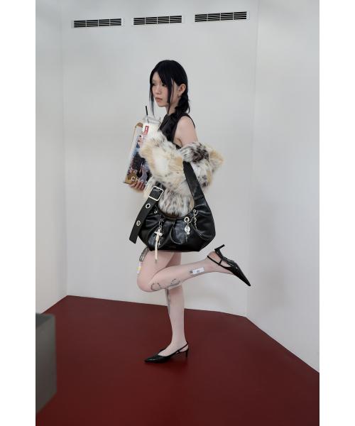 캐리 라이트 호보백 블랙