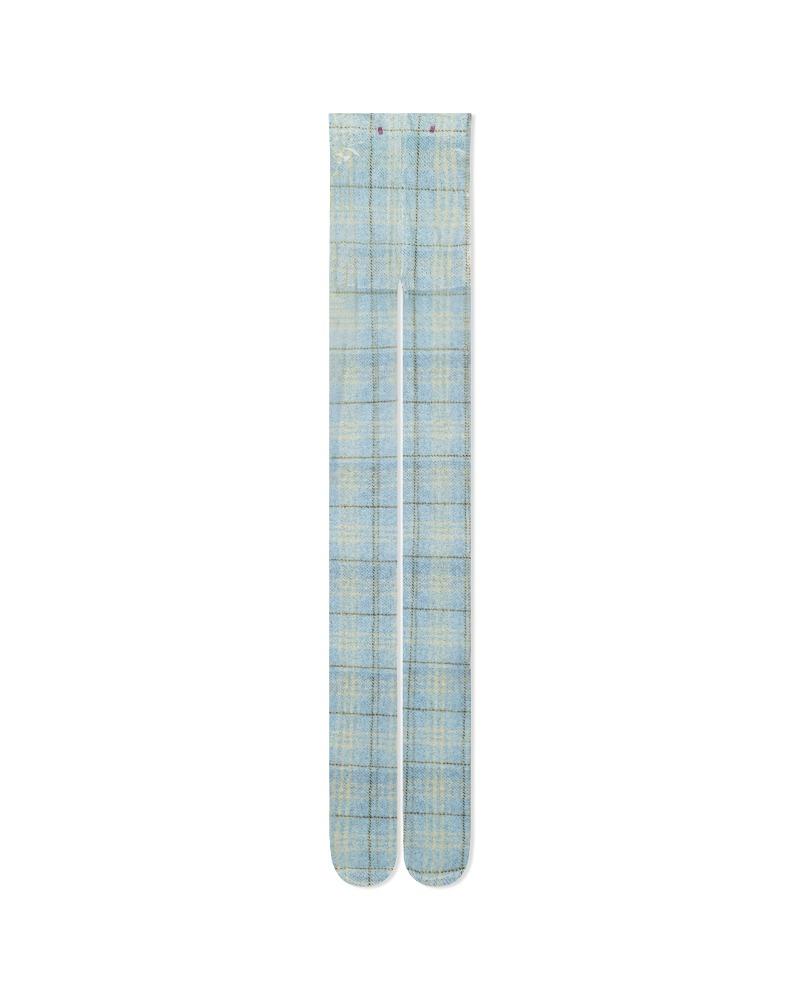 BLUE TWEED TIGHTS