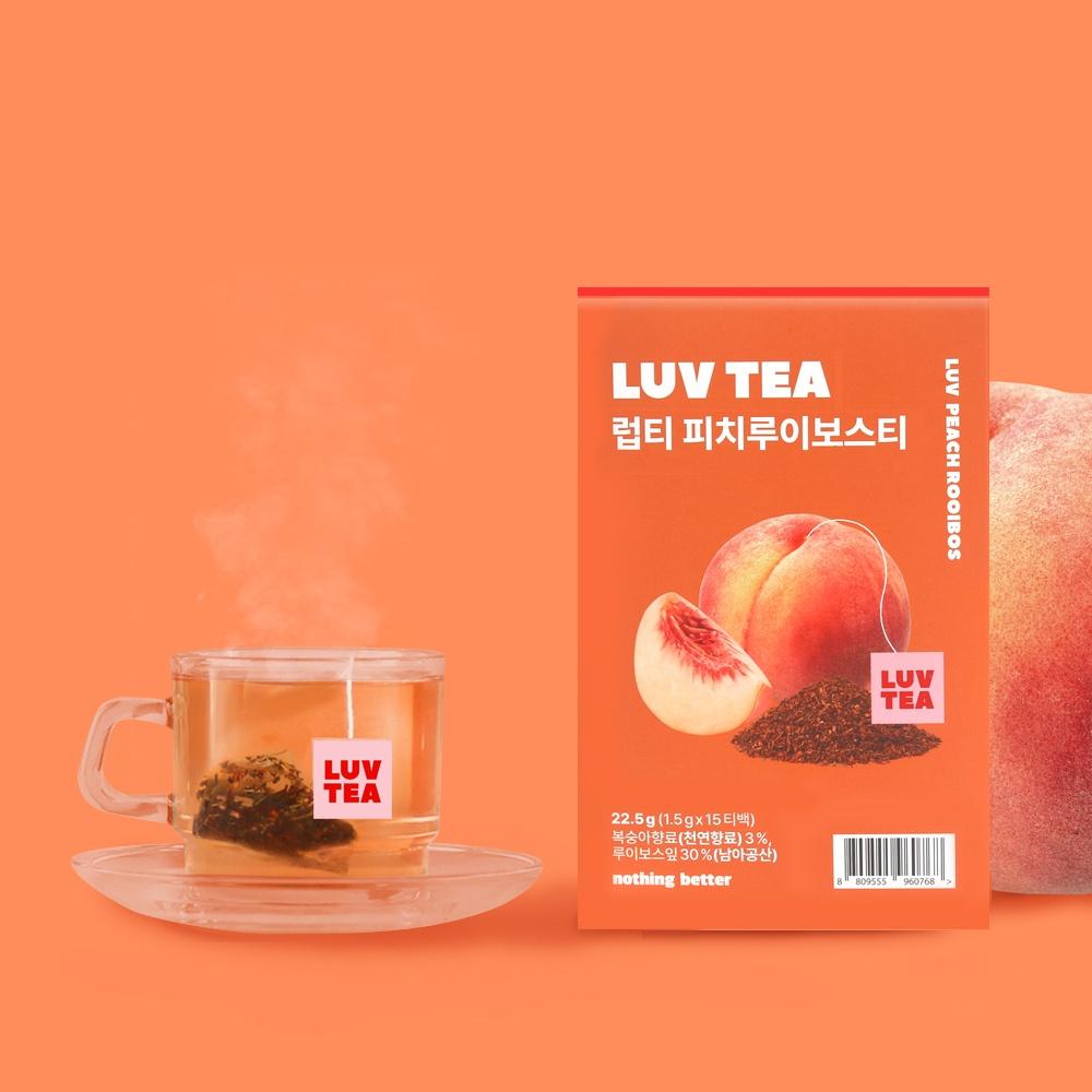 달콤한 피치 루이보스티