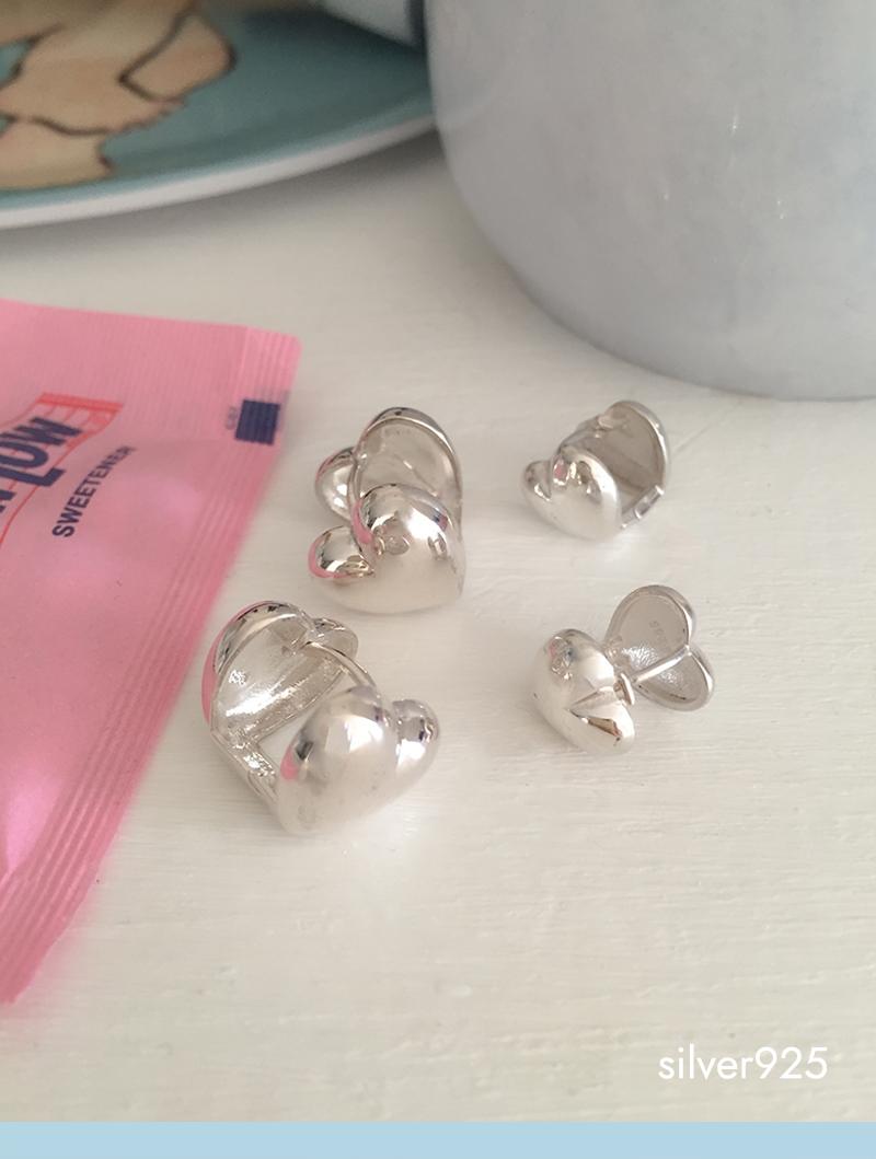 soap earring (silver925)