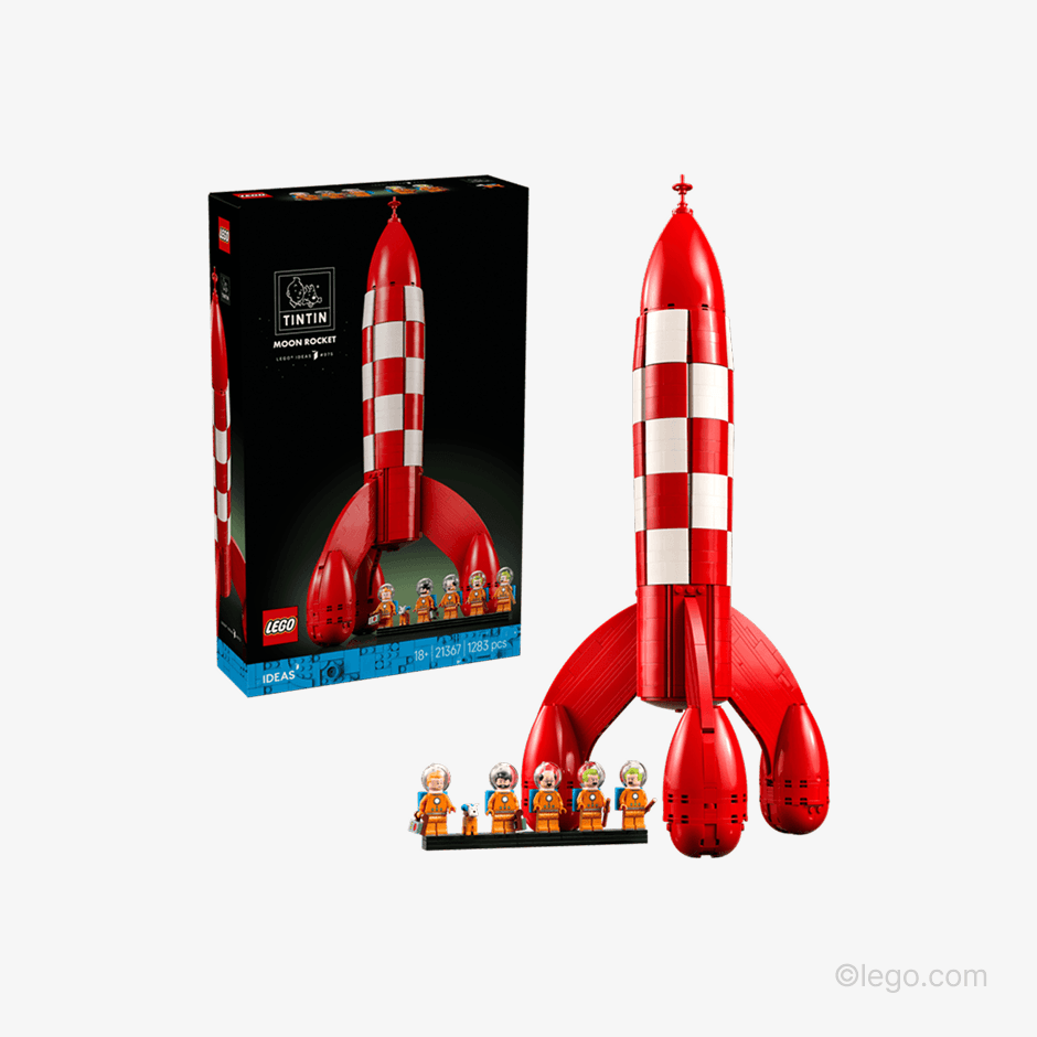 [즉시 출고] Tintin® 달 로켓 레고
