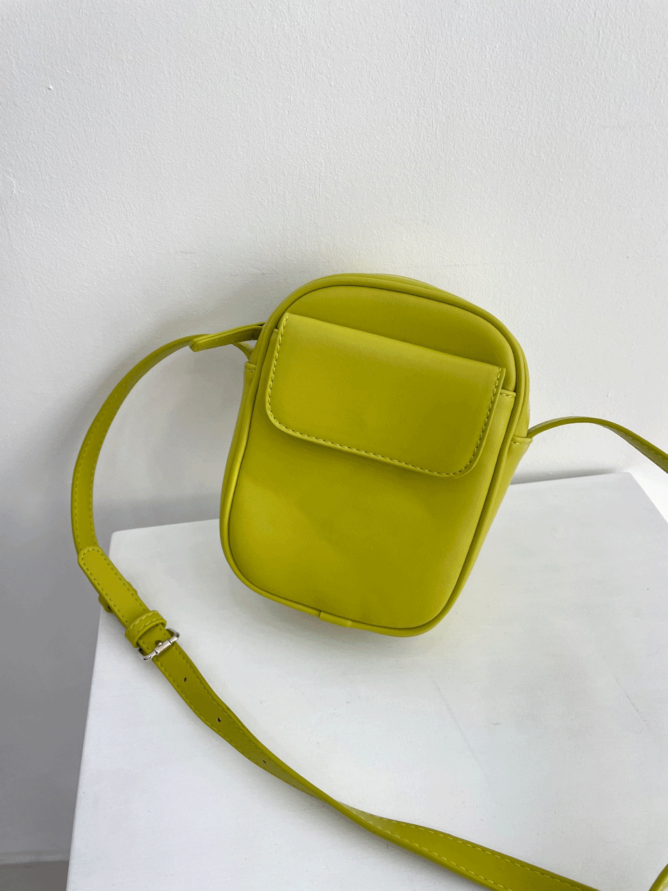 square pocket cross bag (2color)