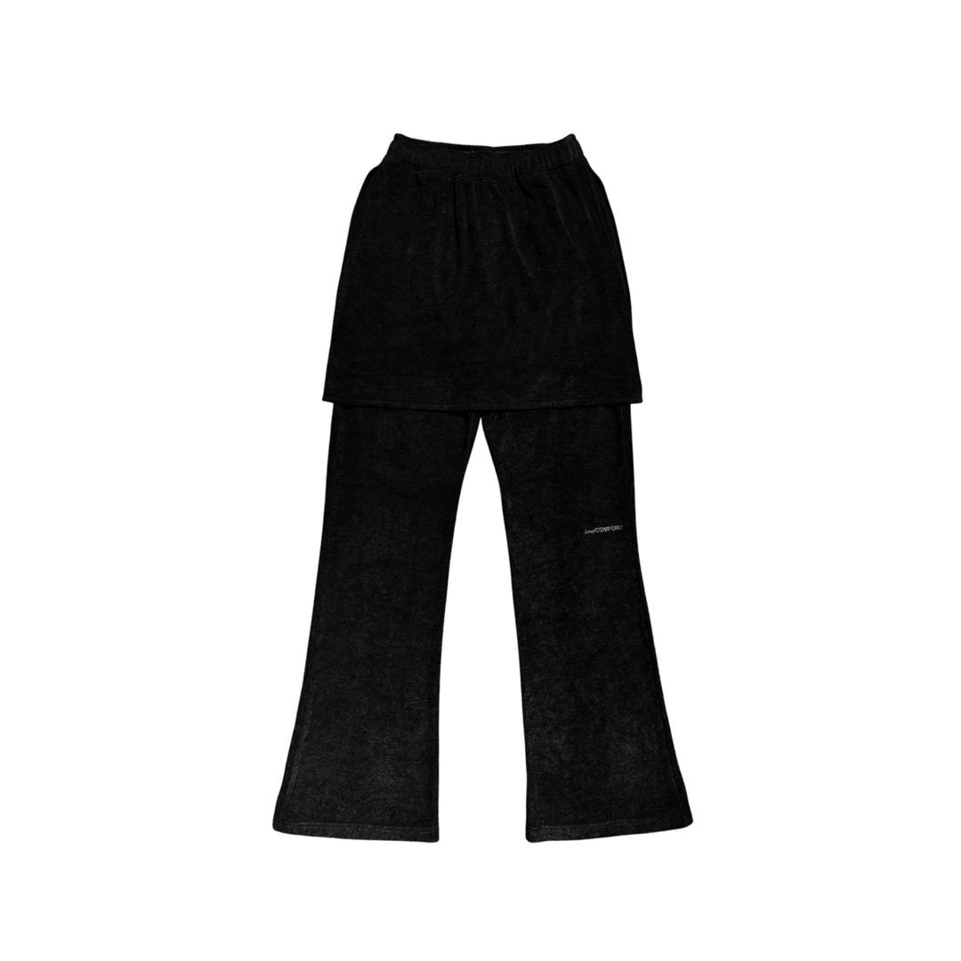 26-001  BIRTHDAY EDITION SLIM LAYERED PANTS (BLACK)