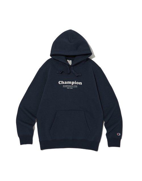 [EU] 백그래픽 기모 후드스웨트셔츠 (NORMAL NAVY) CKTS3F626N2