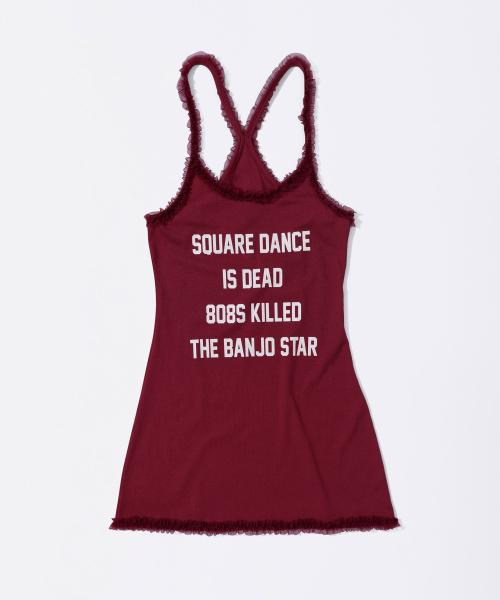 Acid Farm Mini Dress Red