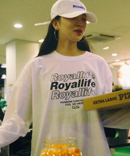 RLL201  멀티 로고 롱슬리브 - 화이트