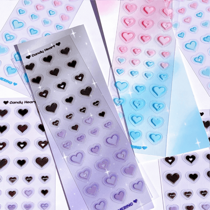 캔디하트 스티커 [2종]