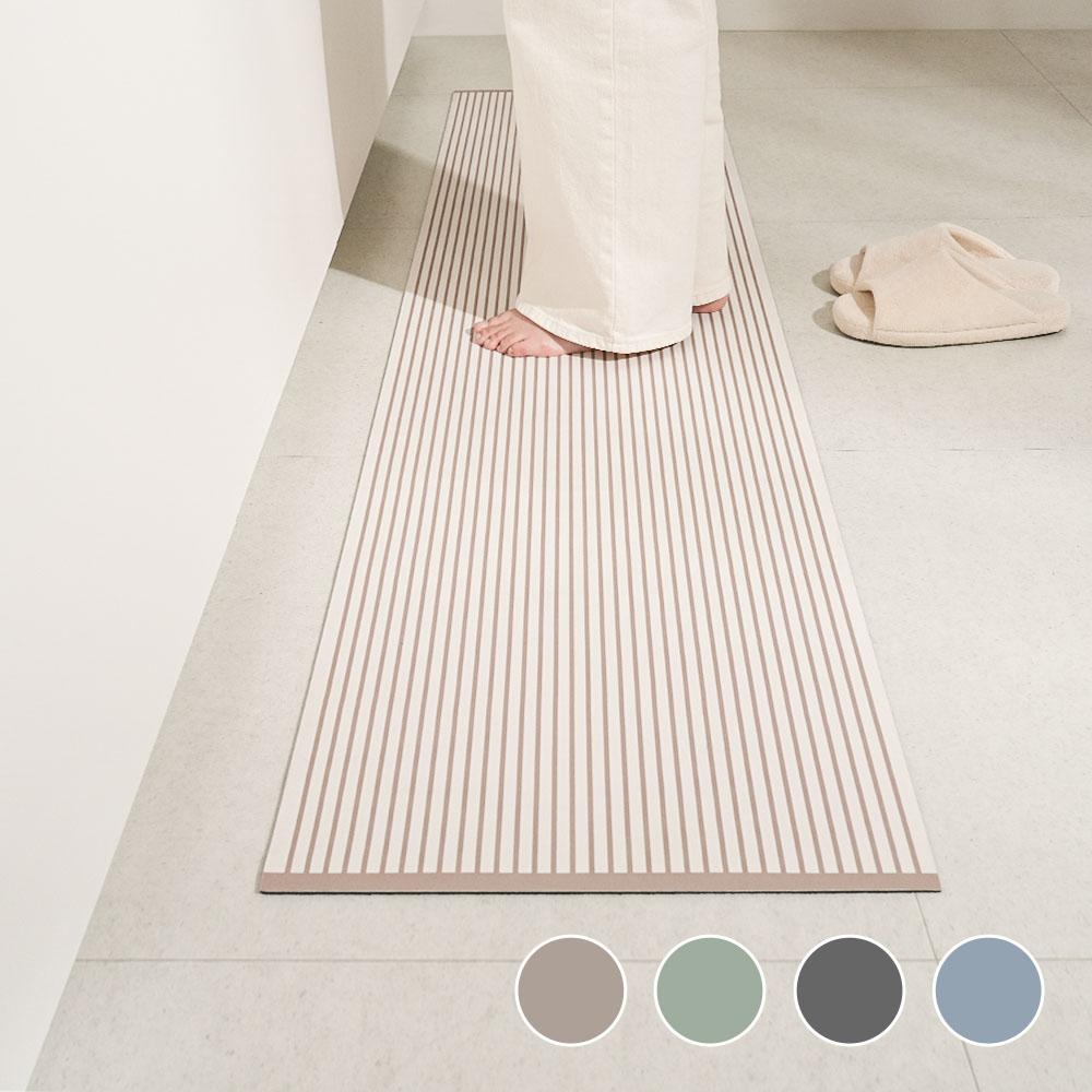 컴피 주방 규조토 발매트