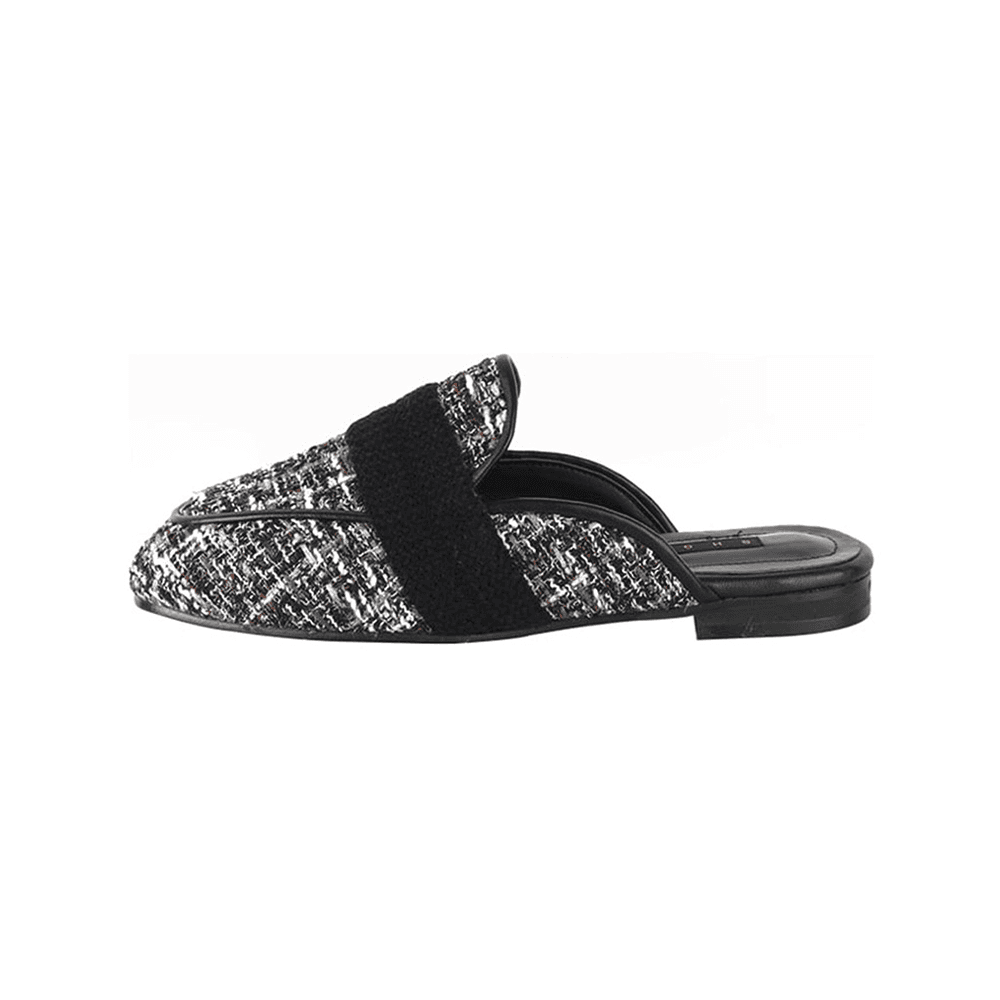 Tweed Banded Two-Tone Bloafer_L1002(3Colors)