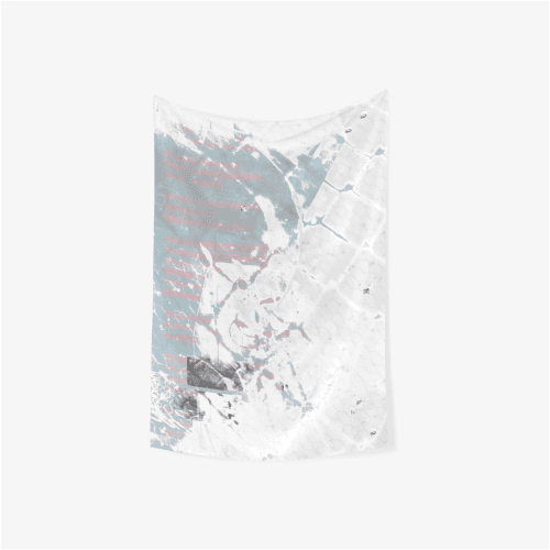 아가미 쉬폰 패브릭 포스터