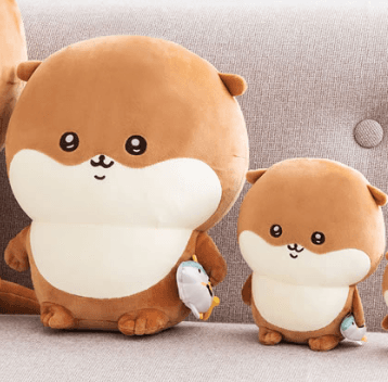 [무료배송] 나가노 대형, 중형 수달 인형 (B상, C상) 수족관 뽑기 / 치이카와 먼작귀