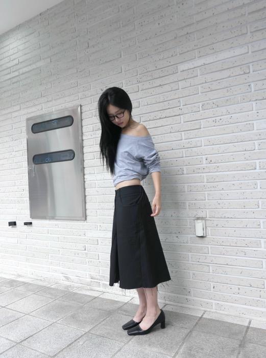 디에이디 cosi off t shirt(gray)