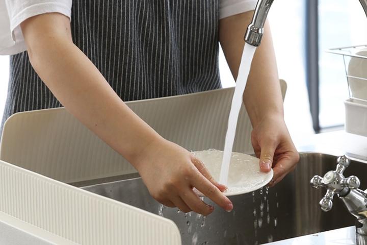 흡착력 좋은 실리콘 싱크대 물막이 (3size/3color)