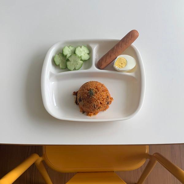 [피클샵] 화이트 3칸 플레이트