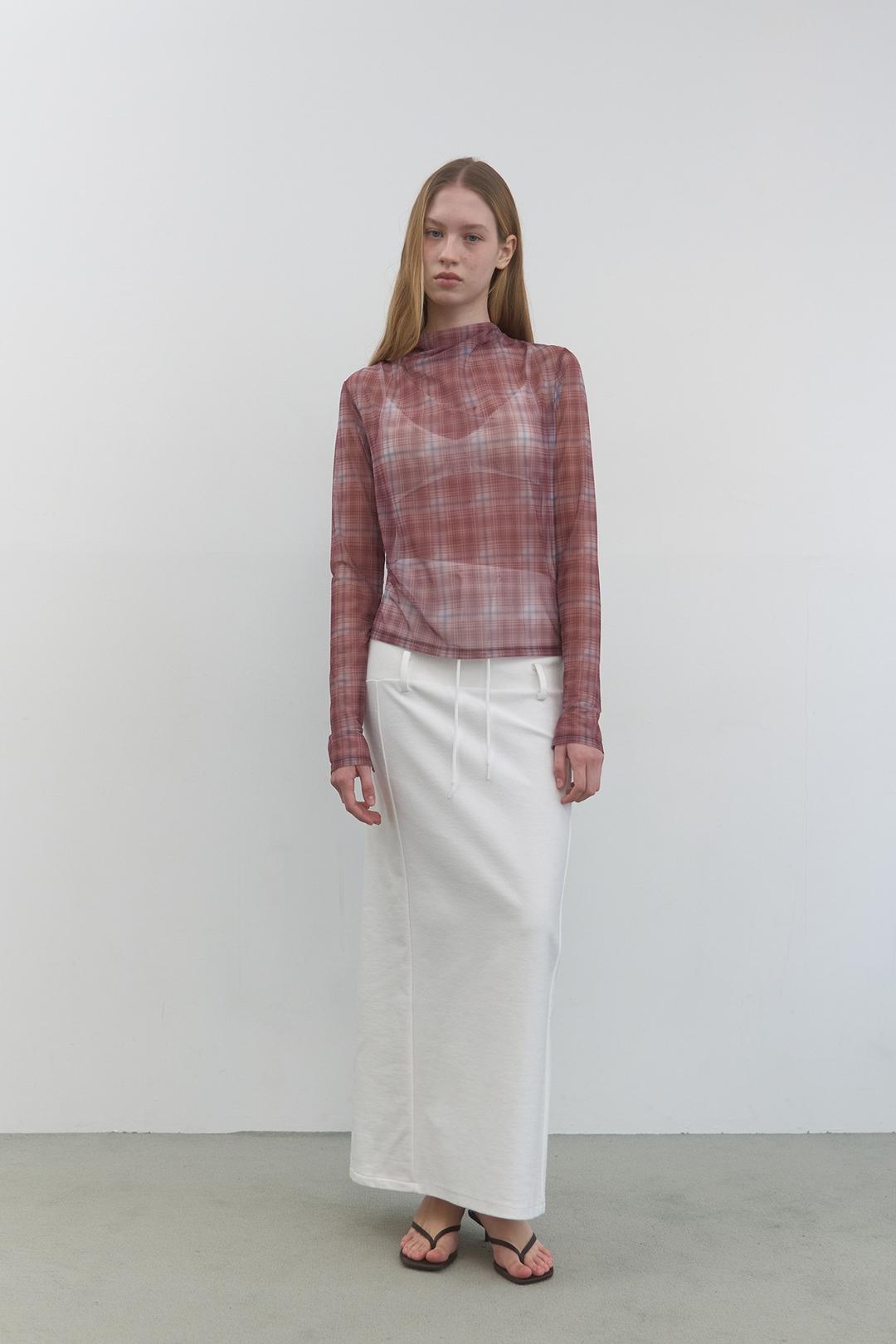 DUAL-WAY DETAIL SKIRT_WHITE