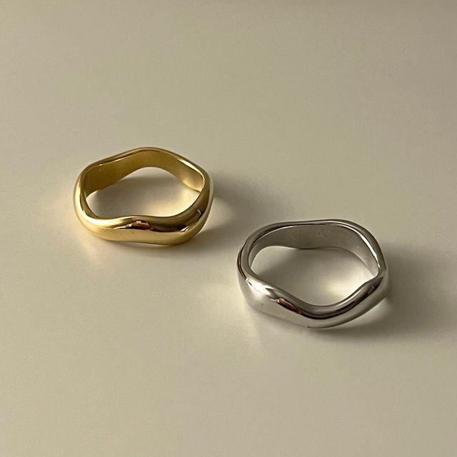 [데일리] wavy 반지