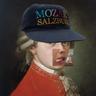 Wolfgang Amadeus Mozart cap (navy)