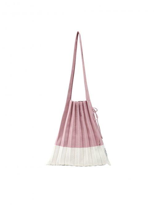 Lucky Pleats Knit M Strawberry Milk