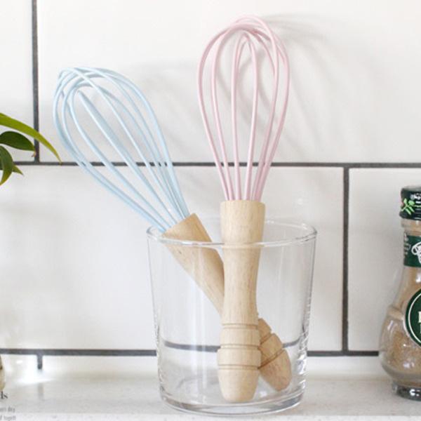 파스텔 실리콘 미니 거품기 휘핑기(2color)