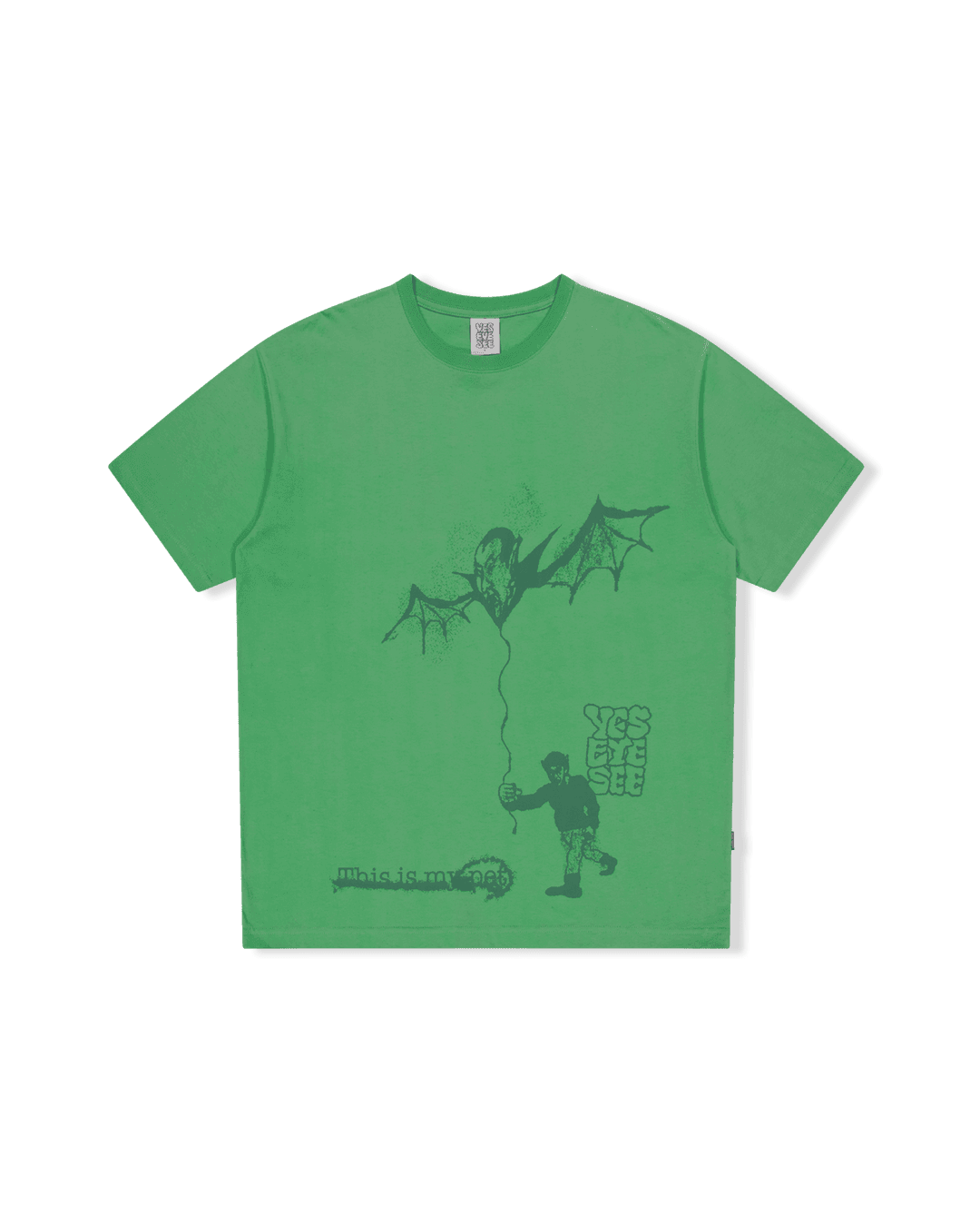 PJW Devil Pet Tee Light Green