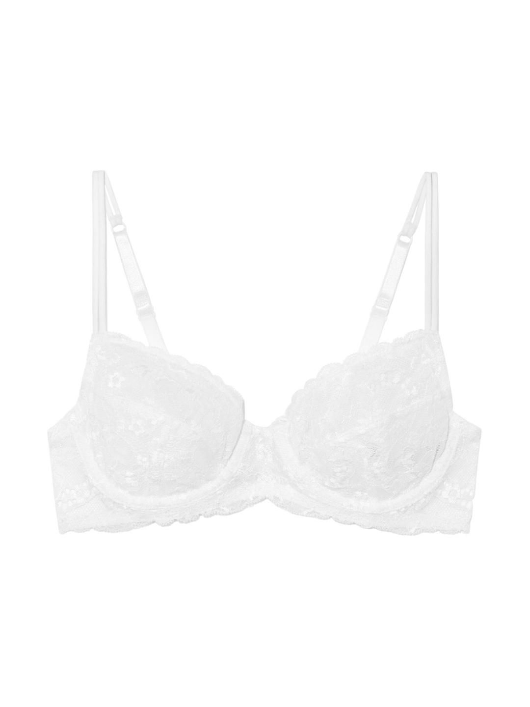 CONTOUR LACE BRA (WHITE)