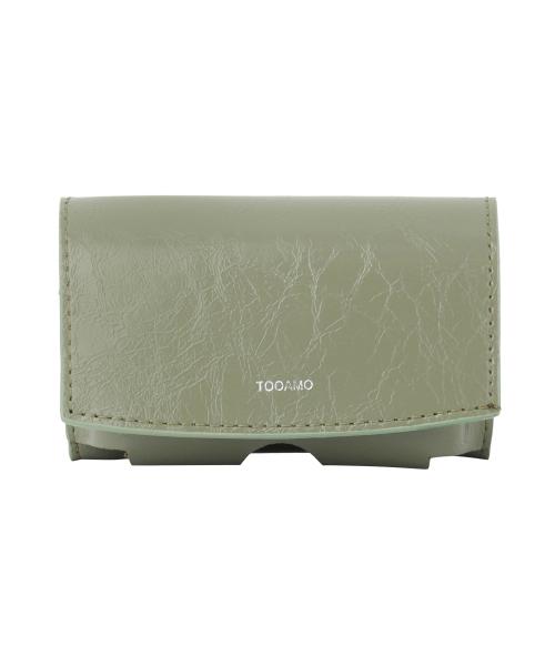 뚜아 트리플 지갑 올리브 [소가죽]