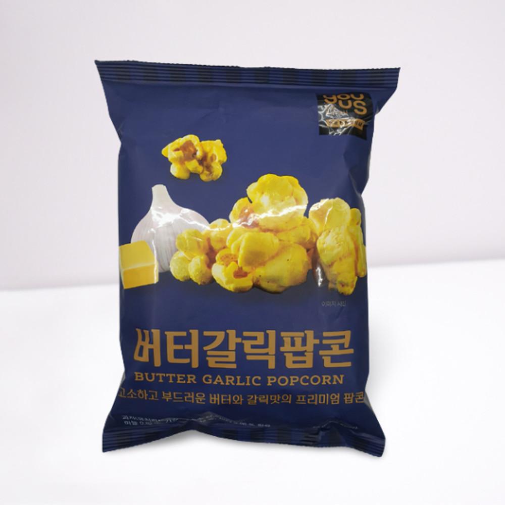 [팝콘] 버터 갈릭 팝콘 60g X 10개 (1박스) [원산지:국산(충청남도 아산시)]