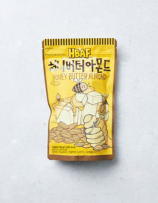 [HBAF] 허니버터 아몬드 190g