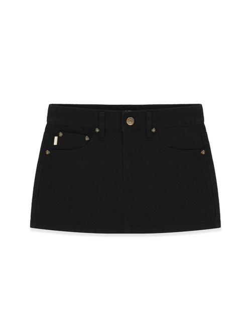 99 LOW-RISE MINI SKIRT (BLACK)