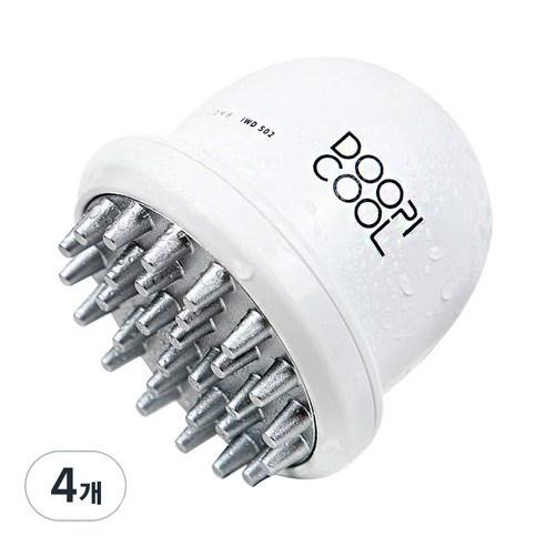 두피쿨 두피 열 쿨링 마사지기, 혼합색상, 4개