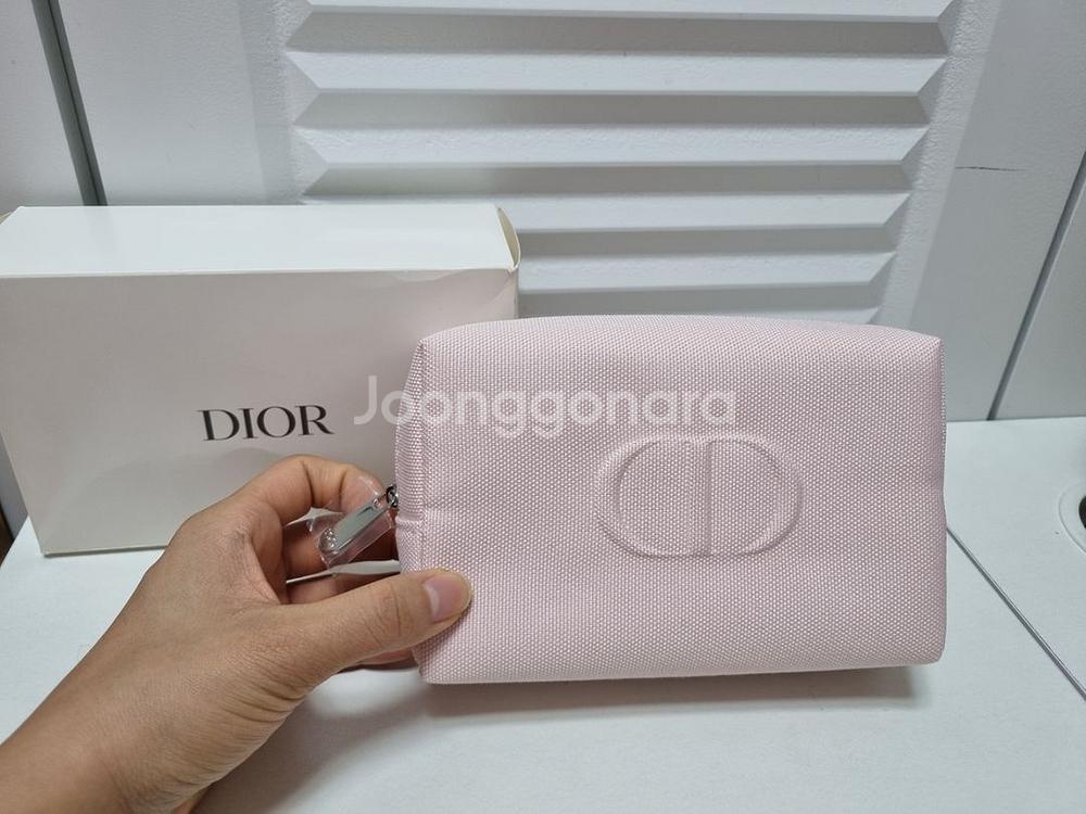 디올 핑크 파우치 정품 새상품 Dior