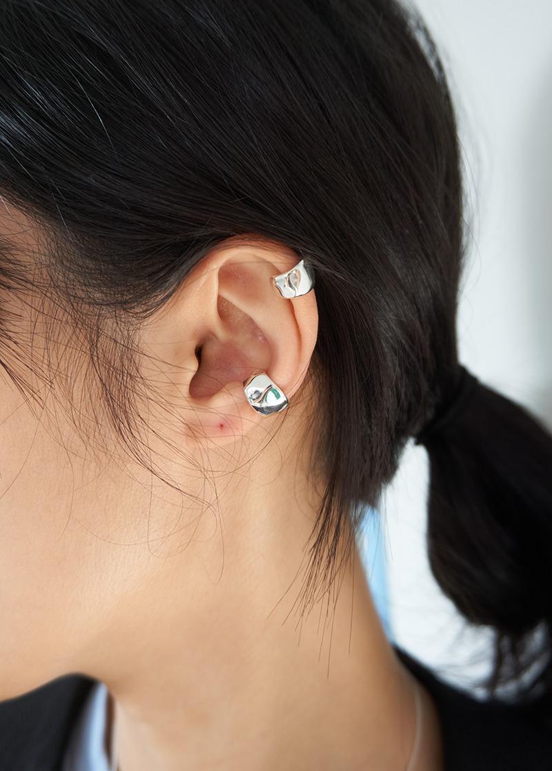 [E493]thick earcuff/미니멀 이어커프 시선