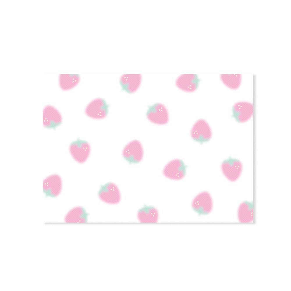 [네버더레스] strawberry paper