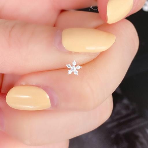 🎈레피 실버925 은침 피어싱 귀걸이 귀바퀴