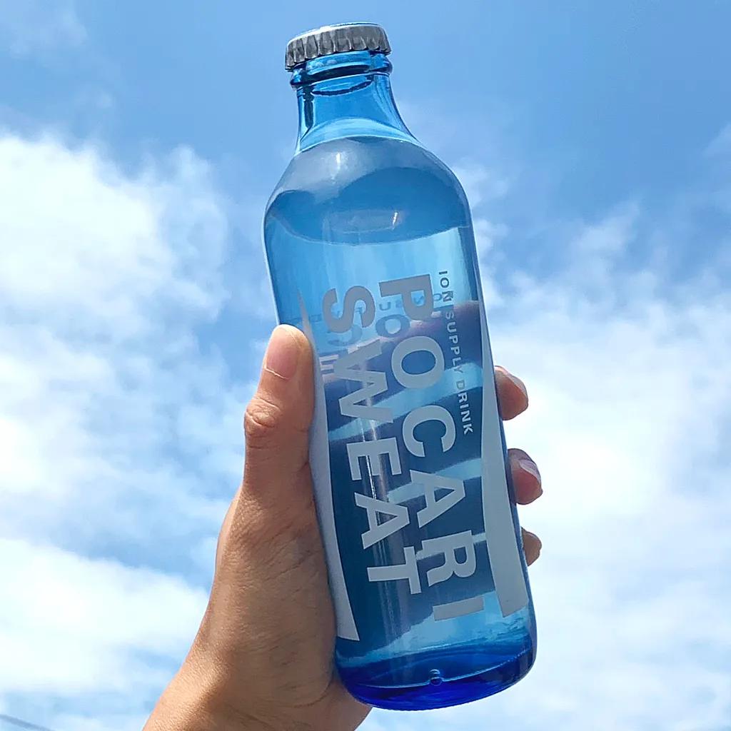[3병묶음] 일본 한정 포카리스웨트 유리병 보틀 250ml | 상품 상세 | 크로켓