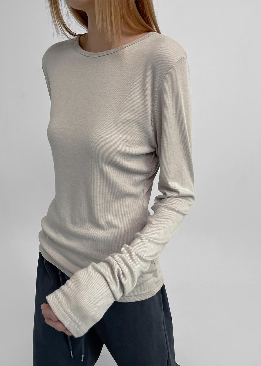 [1천장판매] [MADE] 아벨 라운드 긴팔티