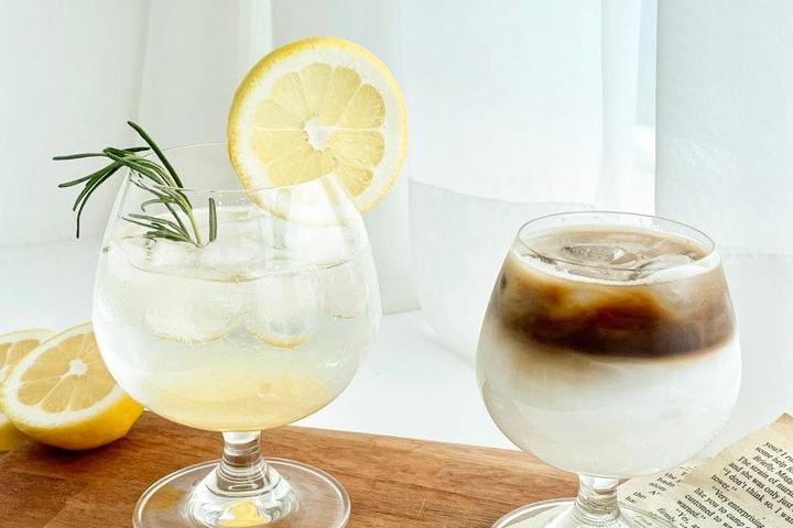 뚱뚱이 고블렛잔 단품 귀여운 와인잔 395ml